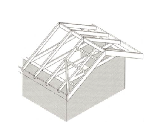 Point 1 屋根トラス構造